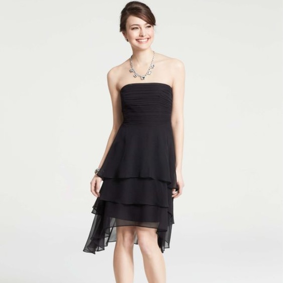 Ann Taylor Dresses & Skirts - Silk Ann Taylor Georgette Party Dress